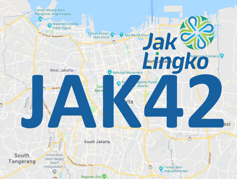 seantero artinya Rute JakLingko JAK42 Angkot Kampung Melayu Pondok Kelapa 